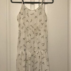 OYSHO Fable White/Flowered Nightdress, Women, S